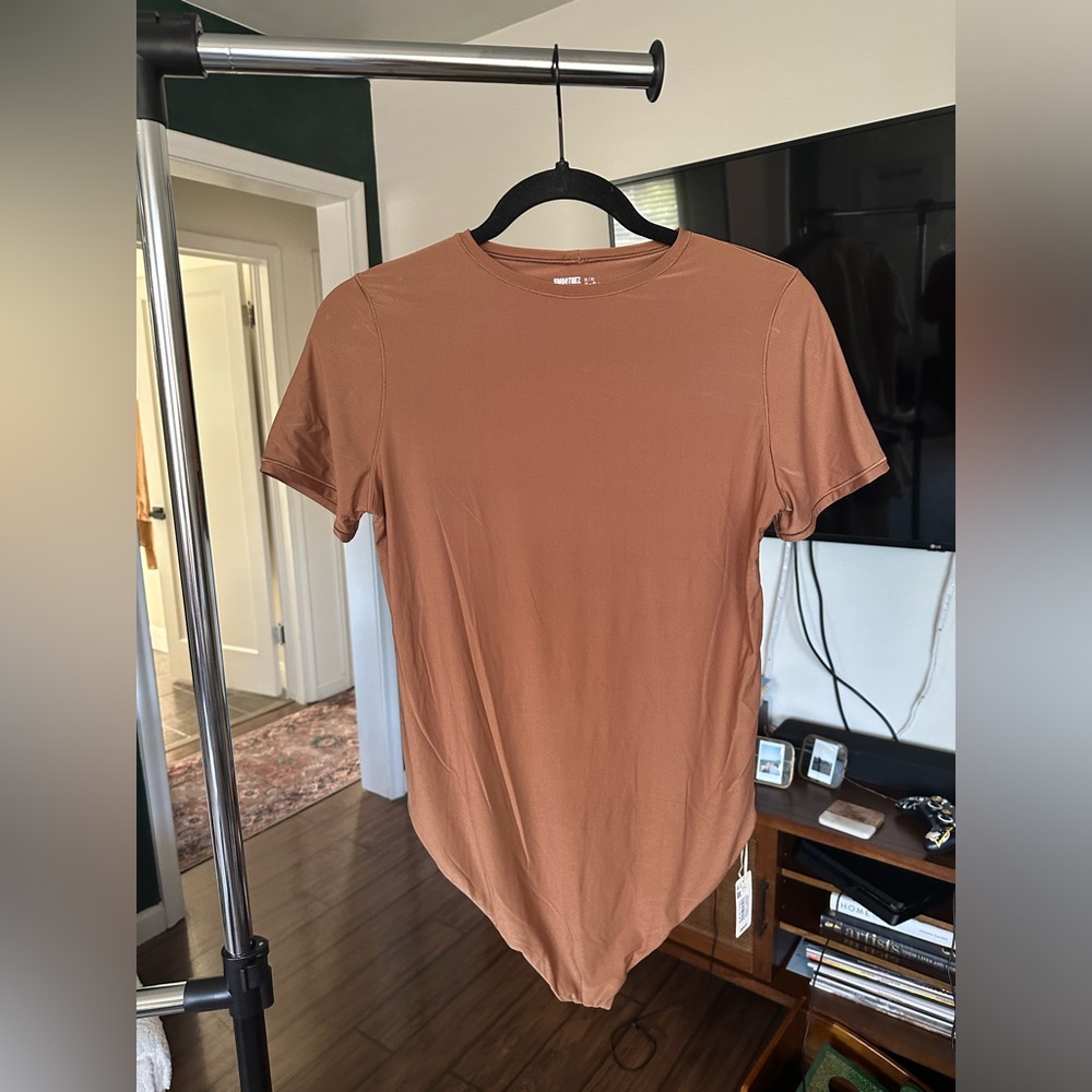 Aerie - NWT compression bodysuit - camel